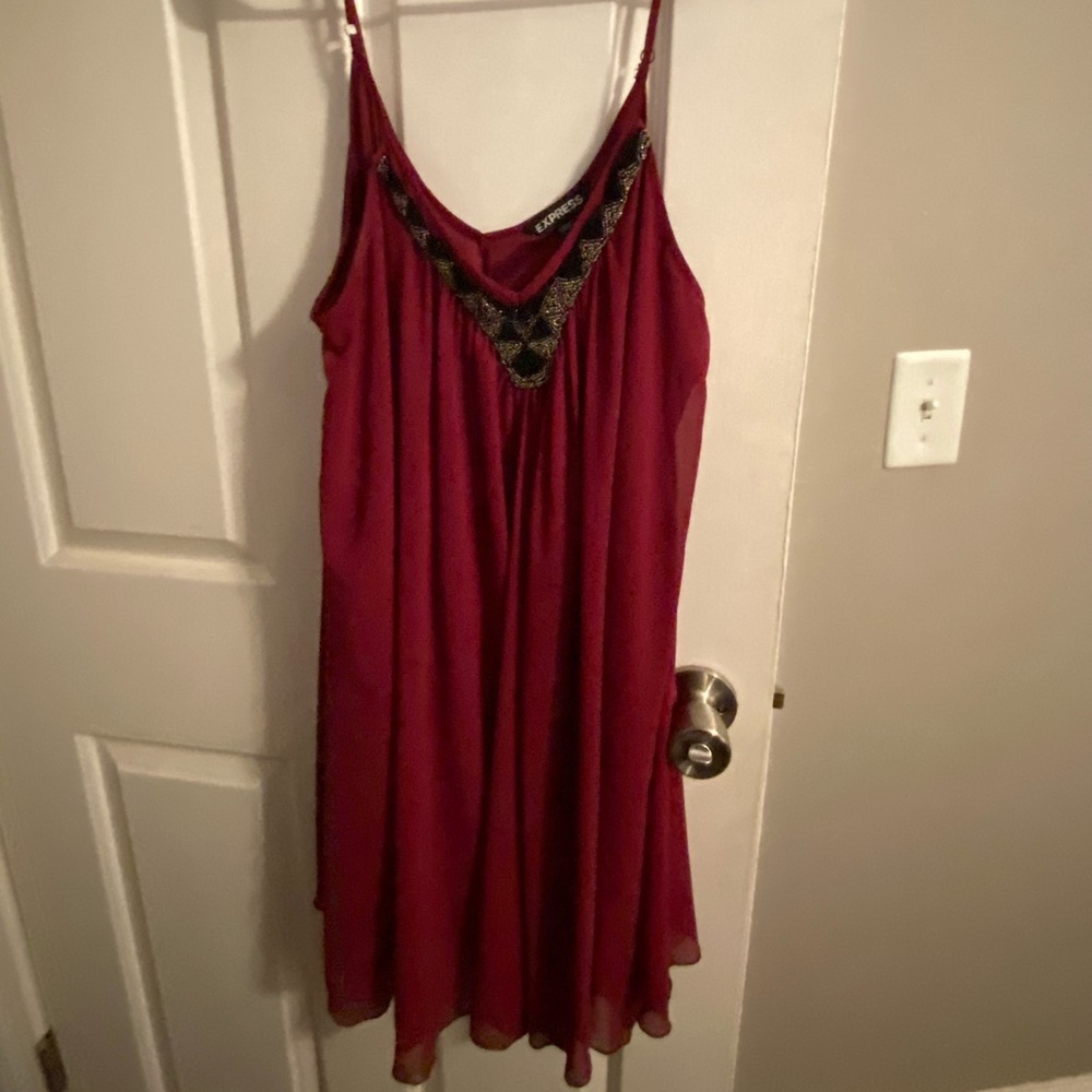 Red dress
